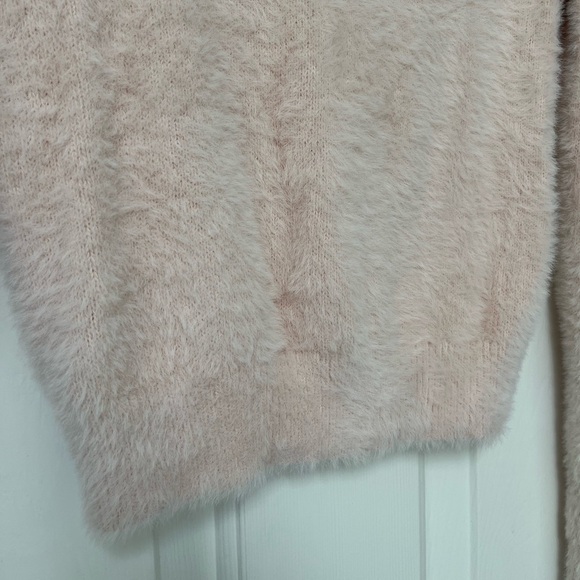 Sunday Best Fuzzy Kitten Sweater XXS Blush Pink - Picture 4 of 12